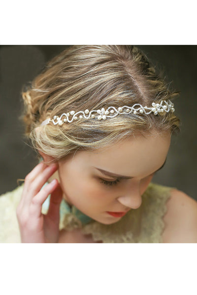 Western Style Bride Headdress Korean Crystal Handmade Headdress Headdress-860194